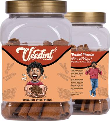 Veedint Cinnamon Stick Whole, Dalchini Sticks, Natural