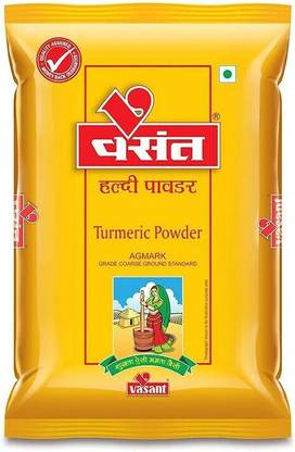 VASANT Turmeric Powder, Pure Haldi, No Added Colours, Flavours & Chemicals, Pack of 1