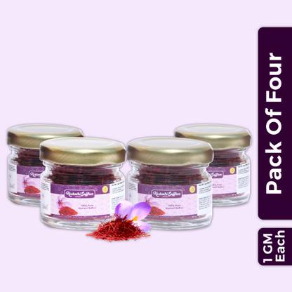 Countgreen Fresh Pure and Organic Kashmiri Kesar Saffron with 100% Purity Saffron Threads