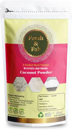 Fresh & Fab Masala Coconut Powder (Jeera) - 50 gm