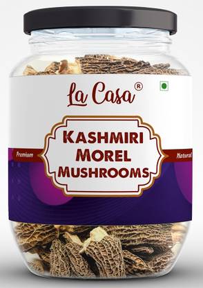 La Casa Sundried Kashmiri Morel Mushrooms | Guchi Mushrooms
