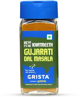 CRISTA KhatMeeth Gujarati Dal Masala|No added Colours, Fillers, Additives&Preservatives