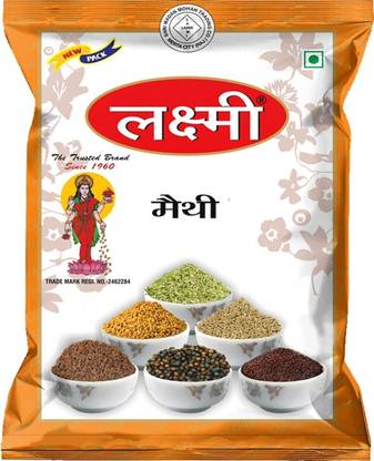 LAXMI Fresh/Natural Dried Fenugreek Seeds | Whole Methi Dana (1 KG)