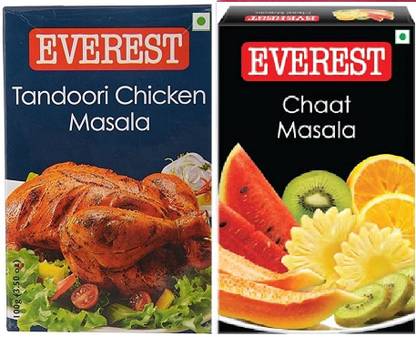 EVEREST Tandoori Chicken Masala,+chaat Masala