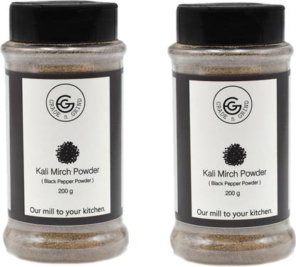 GRADE n GRIND Black Pepper Powder Kali Mirch Powder for Cooking Salad Dressing Vegetables