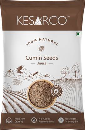 KESARCO Cumin (Jeera) Seeds - Premium Quality | 100% Natural | No Artificial Colours