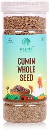 PLENZ Just Natural Indian Spice Cumin Seeds (Khada Jeera)