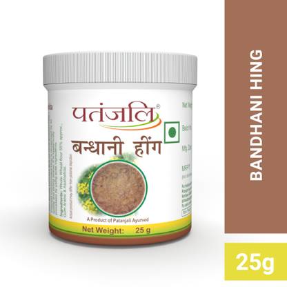 PATANJALI Bandhani Hing/Asafoetida, Organic Heeng Powder