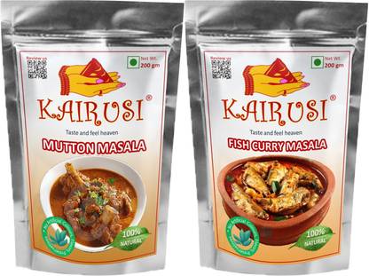 KAIRUSI Mutton Masala and Fish Curry Masala Combo Offer