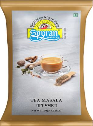 SPYRAN Chai Masala - Aromatic Tea Masala Powder with 100% Natural Ingredients