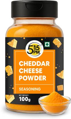 5:15PM Cheddar Cheese Powder Seasoning for Popcorn, Pasta, Pizza, Nachos, Fries