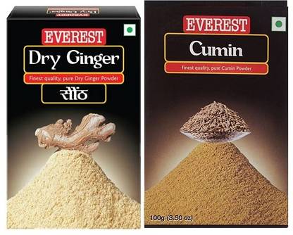 EVEREST Dry Ginger Powder, +Cumin Powder