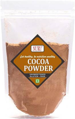 nuru Unsweetened Cocoa Powder For Baking - Natural & Pure