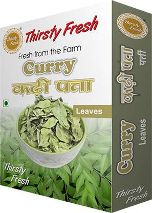 Thirsty Fresh Curry Leaves | Kadhi Patta - Dehydrated Ready to Use for Kitchen
