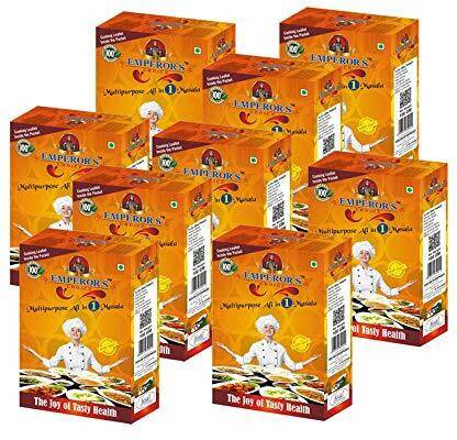EMPEROR'S CHOICE All in one Multipurpose Masala | Dahi vada ildi poha dosa kadhi - Pack of 9