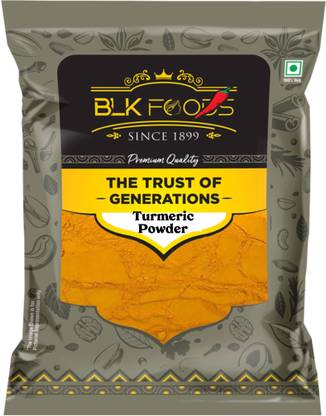 BLK FOODS 100g Turmeric Powder | Haldi Spice powder | Fresh Haldi Masala