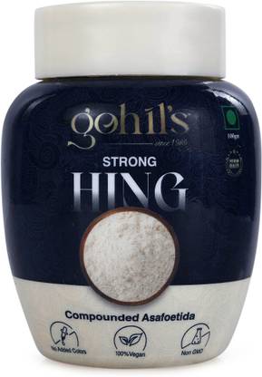 Gohil's Gohil’s Organic Strong Hing Powder Compound Asafoetida (Inguva powder) Pack of 3