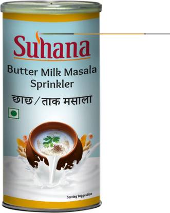 SUHANA Butter Milk Masala Sprinkler / Chaas / Taak Masala - Pack of 3
