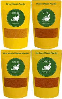 Otkir Homemade Biryani Masala Chicken Masala Meat Masala Egg Curry Masala Powder Combo