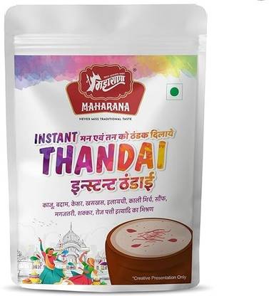 Maharana Instant Thandai Immunity Booster Premix Powder | Holi Special Summer Drink