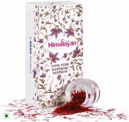 Himalayan Elevation 100% Pure Kashmiri Saffron, Grade 1 Kesar