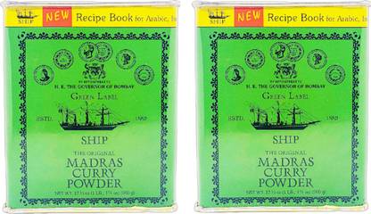 Ship Madras Curry Powder, 500g X 2 (Twin Pack)