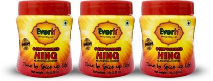 Everin Compounded Asafoetida Hing Powder Pack of 3 25gm each