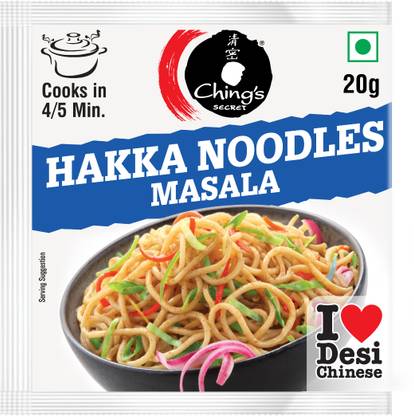 Ching's Hakka Noodles Masala, Easy To Cook, Meal Kit, Cooks in 4/5Mins,