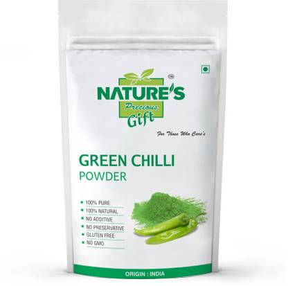 nature's gift Green Chilli Powder - 5 kg - Jumbo Super Saver Wholesale Pack