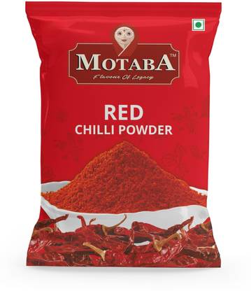 MOTABA Pure Spicy Red Chilli Powder, Aromatic Lal Mirch Powder Masala