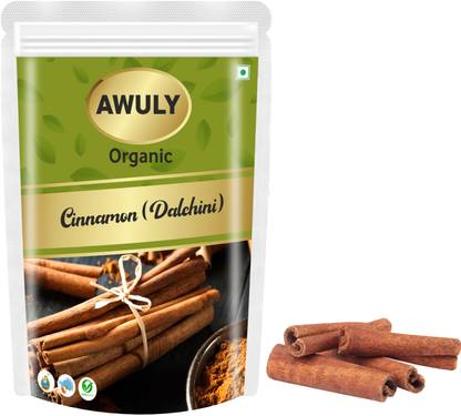 AWULY Organic Fresh Raw Dalchini Sticks|Cassia,Cinnamon Bark|Whole Spice Garam Masala