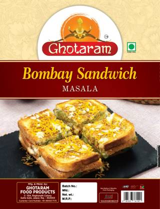 GHOTARAM Bumbai Secret Sandwich Masala Mouthwatering HandMade Sandwich Masala