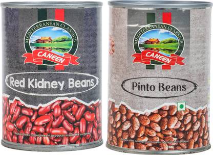 caneen Red Kidney Beans (Brown Rajma) |Pinto beans( White Rajma) |Rich in Protein