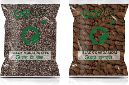 Goshudh Badi Elaichi 500gm & Rai 400gm Combo Pack 900g