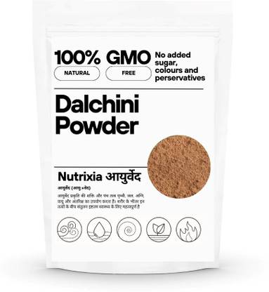 Nutrixia food DALCHINI POWDER - DAALCHEENI POWDER - दालचीनी पाउडर- CINNAMON STICKS POWDER - CINNAMOMUM ZEYLANICUM