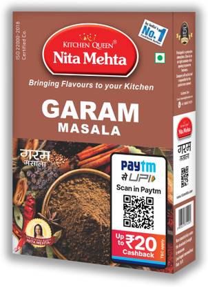 KITCHEN QUEEN NITA MEHTA Garam Masala Powder | Mixture of Ground Spices | Make Recipes Like Restaurant