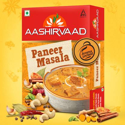 AASHIRVAAD Paneer Masala,Blended Spice for Authentic Taste and Colour