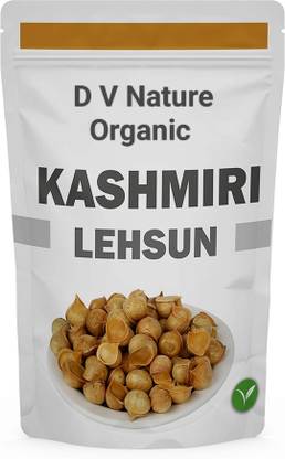 DV Nature Kashmiri Lehsun - 250gm , Himalayan Single Clove Garlic, Snow Mountain Garlic