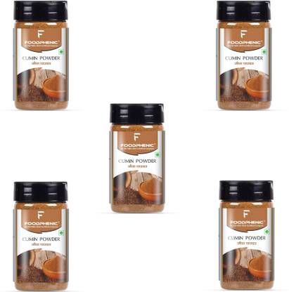 FOODPHENIC Cumin (Jeera) Powder Shaker Jar 500gm