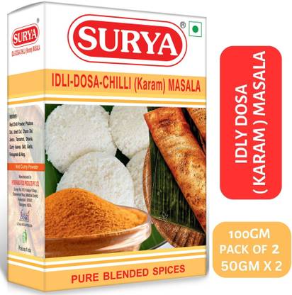 Surya 100gm Idli Dosa Karam; Pack of 2