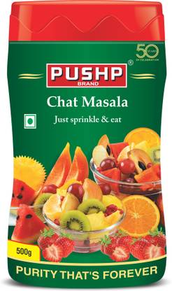 Pushp Brand Chat Masala Jar