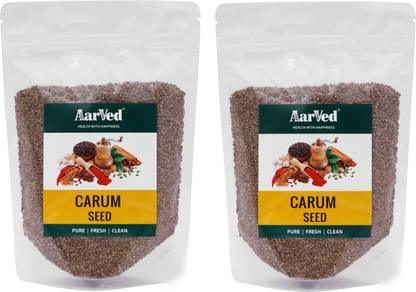 आरवेद Carom Seed (Ajwain) - 500 Grams, Combo Pack of 2