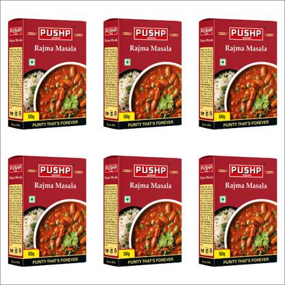 Pushp Brand Traditional Rajma Masala for Delicious North Indian Rajma Curry | Rich Taste