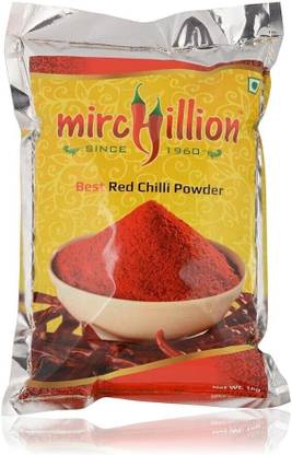Mirchillion Guntur Red Chilli Powder - 1000 gm