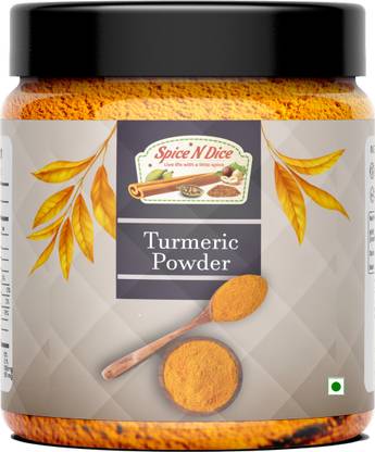 spice n dice Organic Turmeric Powder - 100% Pure and Natural (7-12)% High Curcumin Content