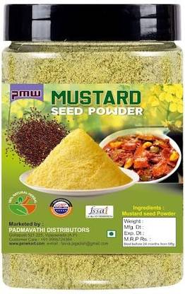 PMW Grade A Quality - Pickle Special - Mustard Seed Powder - Raw - Rai - Sarson Powder - Aava Pindi - 1 Kilo