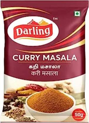 Darling Curry Masala, 500 G(Pack Of 10, Each 50G)| No Added Preservatives|