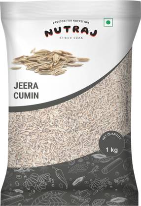 Nutraj Whole Cumin Jeera 1 Kg, Cumin Seed, Sabut Jeera, Jeera Spice Whole, Jeera Sabut