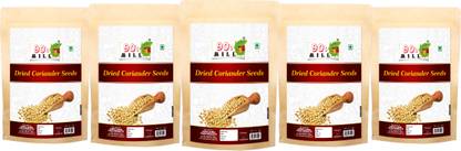 90's MILL Rich Sabut Dhania||Dhaniya Seeds||Coriandrum sativum||Coriander Seed-80Gx5Pk