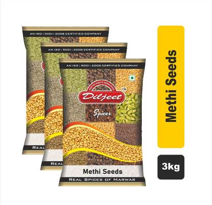 DILJEET SPICES methi daana/fenugreek seeds /methre